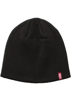 Вязаная шапка Levi's "УНИСЕКС", OTIS BEANIE, черный
