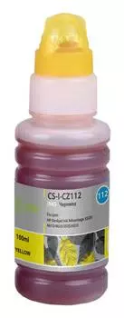 Чернила Cactus CS-I-CZ112 желтый фл. 100мл для HP DJ IA 3525/5525/4525