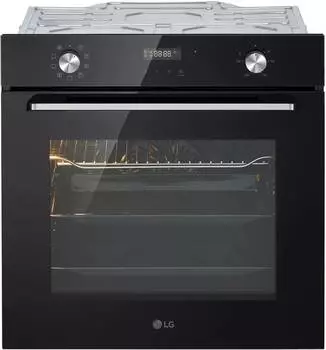 Духовой шкаф LG WSEZ7213B стекло черное