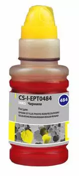 Чернила Cactus CS-I-EPT0484 желтый фл. 100мл для Epson StPh R200/R220/R300/R320/R340