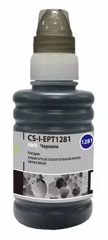 Чернила Cactus CS-I-EPT1281 черный фл. 100мл для Epson St S22/SX125/SX420/SX425/Of BX305