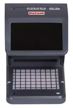 Детектор банкнот DoCash Mini Combo серый