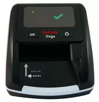 Детектор банкнот DoCash Vega T АКБ черный