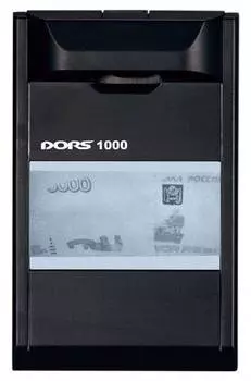 Детектор банкнот Dors 1000M3 черный (frz-022087)