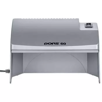 Детектор банкнот Dors 60 темно-серый (sys-033278/sys-033277)