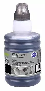 Чернила Cactus CS-EPT7741 T7741 черный 140мл для Epson M100/101/105/200/201
