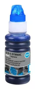 Чернила Cactus CS-I-3YM60C №305 голубой фл. 100мл для HP DeskJet 2710/2120/2721/2722/2723