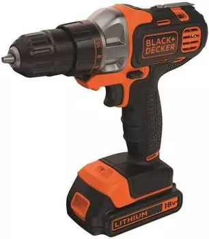 Дрель-шуруповерт Black+Decker MT218KB-QW
