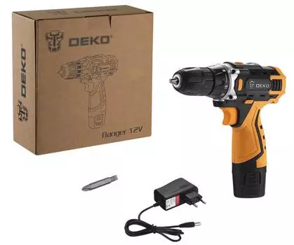 Дрель-шуруповерт Deko Banger 12V SET 1 (063-4129)