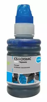 Чернила Cactus CS-I-CH564C голубой фл. 100мл для HP DJ 1050/2050/2050s