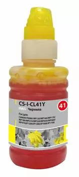 Чернила Cactus CS-I-CL41Y желтый фл. 100мл для Canon Pixma MP150/MP160/MP170/MP180/MP210/MP220