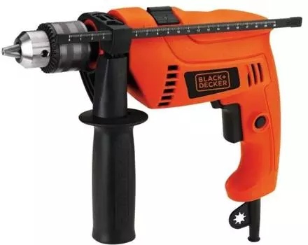 Дрель ударная Black+Decker HD555-RU
