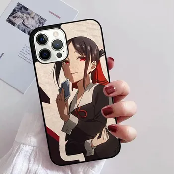 Kaguya Sama любовь это война Shinomiya чехол для телефона iPhone 11 12 13 14 Pro Max mini XR XS SE 2020 6 7 8 Plus Samsung S21 S22 Coque iPhone 6plus