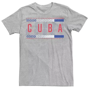 Мужская футболка с текстовым наложением Gonzales Cuba Licensed Character
