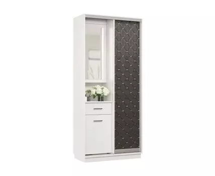 Прихожая Маршал (2400 мм, 450 мм, Закрытые, Белый, 1000 мм)