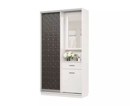 Прихожая Маршал (2400 мм, 450 мм, Закрытые, Белый, 1200 мм)