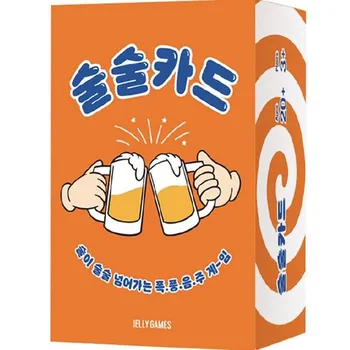 Jelly Games Drinking Card Group Drinking Game Card, настольная игра, представляющая Корею
