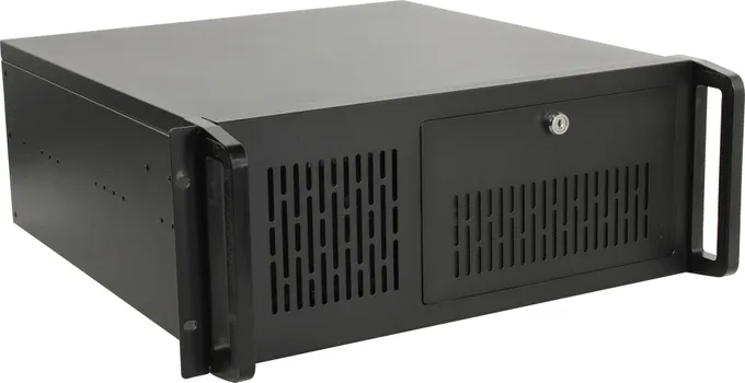 Корпус Powerman TS-4U, ATX, 4U RM, без БП, черный (6141299)