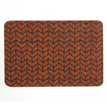 коврик King Size 40х60см полиэстер, латекс, коричневый