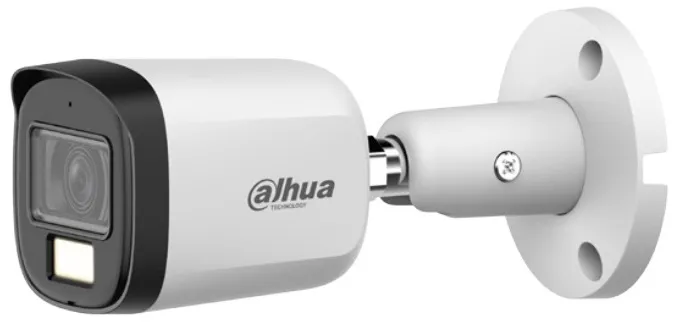 Видеокамера Dahua DH-HAC-B2A21P-U-IL-0280B уличная цилиндрическая HDCVI с интеллектуальной двойной подсветкой