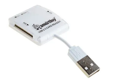 Карт-ридер внешний SmartBuy SBR-713-W белый