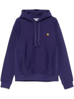 Толстовка с капюшоном American Script Carhartt WIP, фиолетовый