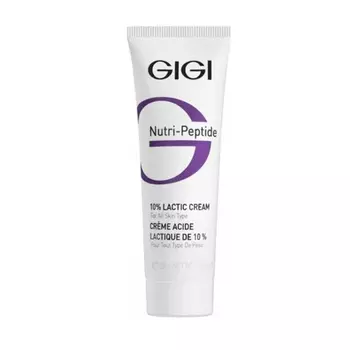 GIGI Крем пептидный с 10% молочной кислотой / Lactic cream 10% NUTRI-PEPTIDE 50 мл