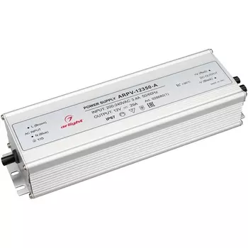 Блок питания ARPV-12350-A (12V, 29.0A, 350W) (Arlight, IP67 Металл) 026680(1)