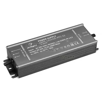 Блок питания ARPV-LG12300-PFC-S2 (12V, 25.0A, 300W) (Arlight, IP67 Металл) 022929