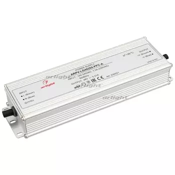 Блок питания ARPV-LG48250-PFC-A (48V, 5.21A, 250W) (Arlight, IP67 Металл) 030021