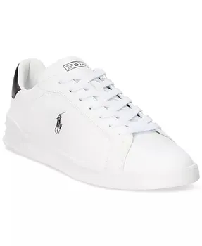 Мужские кожаные кроссовки Heritage Court II Polo Ralph Lauren, белый