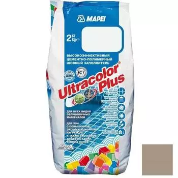 Затирка цементная Mapei Ultracolor Plus №133 песочная 2 кг