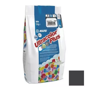 Затирка цементная Mapei Ultracolor Plus №149 вулканический пепел 5 кг