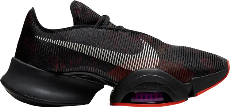 Кроссовки Nike Air Zoom SuperRep 2 'Black Martian Sunrise', черный
