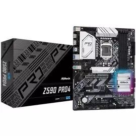 Материнская плата ATX ASRock Z590 PRO4
