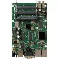 Материнская плата Mikrotik RB435G L5,256MB DDR2 SDRAM,Atheros AR7161 680MHz,(3) Gigabit Ethernet Ports, (5) MiniPCI, (2) USB 2.0, (1) MicroSD,PoE: 8-2