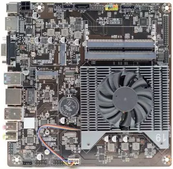 Материнская плата mini-ITX Afox AFMIN5095-1L-V2 (N5095, 2*DDR4L (2933), SATA 6G, M.2, 2*USB 3.2, 2*USB 2.0, HDMI)