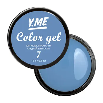 Y.ME Цветной моделирующий гель Color Gel