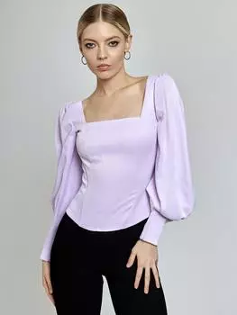 Блуза с пышными рукавами
