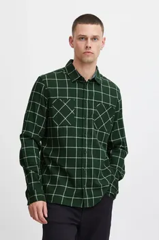 Рубашка с длинными рукавами из смесового материала "BLEND BHShirt", цвет Deep Forest