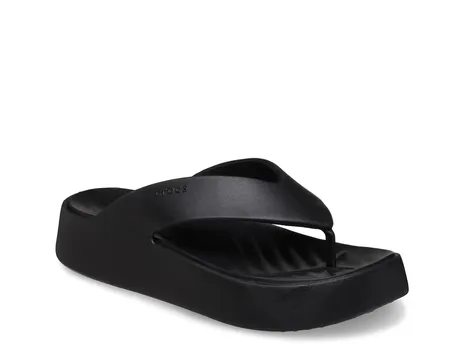 Сандалии Getaway Platform Sandal Crocs, черный