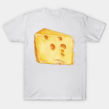 Футболка женская Cheese Harajuku Print Kawaii футболка летняя с коротким рукавом женская футболка топ футболка S