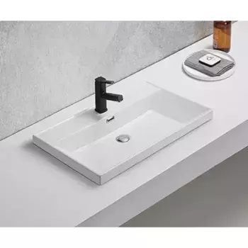 Встраиваемая раковина Gid 61 5560s белая глянцевая