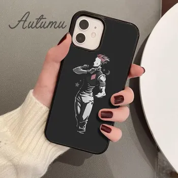 Чехол для телефона Hunter X HUNTER Hisoka с игральными картами для iPhone 11 12 13 14 Pro Max mini XR XS SE 2020 6 7 8 Plus Galaxy S21 S22 iPhone 6plus