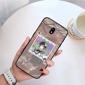 Милый чехол для телефона с игрой Genshin Impact Venti для Samsung Galaxy J7 PRIME J2Pro2018 J4 Plus J5 PRIME J6 J7 Duo Neo J737 J8 J200 J2 2015