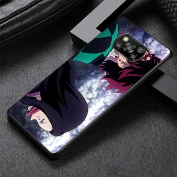 Чехол для телефона Demon Slayer для Xiaomi Poco X3 NFC M3 X4 Pocophone F1 M4 Pro F3 GT, мягкий силиконовый черный чехол Pocophone F1