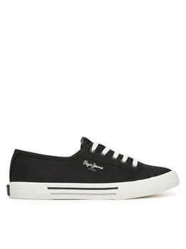 Тканевые кроссовки Brady Basic W PLS31287 Pepe Jeans, черный