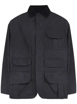 Maison Margiela вощеная куртка в стиле милитари, черный