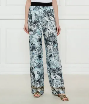 Брюки Flare fit Just Cavalli, мультиколор