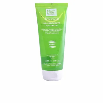 Очищающий гель для лица Acniover gel purificante piel grasa y acnica Martiderm, 200 мл